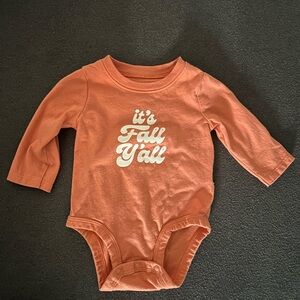 Carter's Thanksgiving outfit